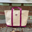 80’s Magenta Boat N’ Tote - Large