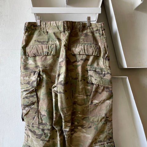 Y2K Military Camo Utility Trousers - 33” x 30”