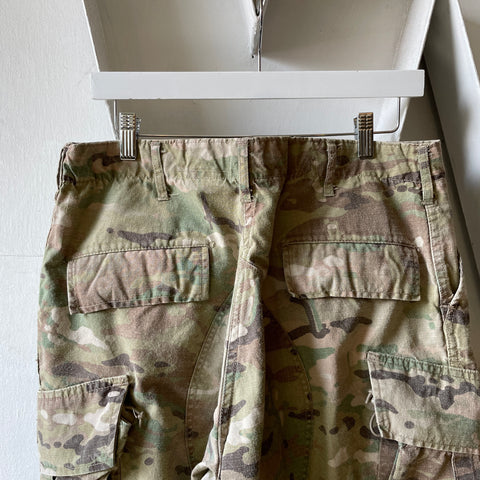 Y2K Military Camo Utility Trousers - 33” x 30”