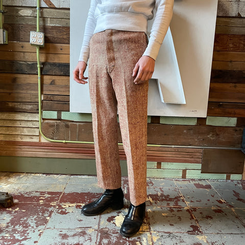 30’s Rough Weave Trousers - 32” x 29.5”