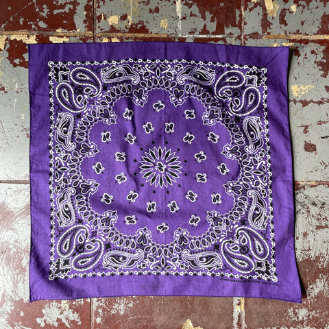 90’s Purple Bandana - OS