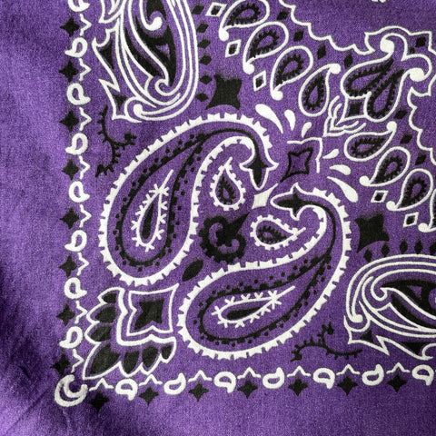 90’s Purple Bandana - OS
