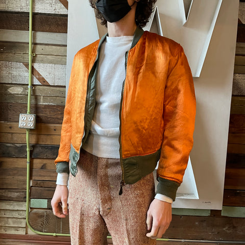 60’s L2-B Satin Lined Reversible Bomber - Medium