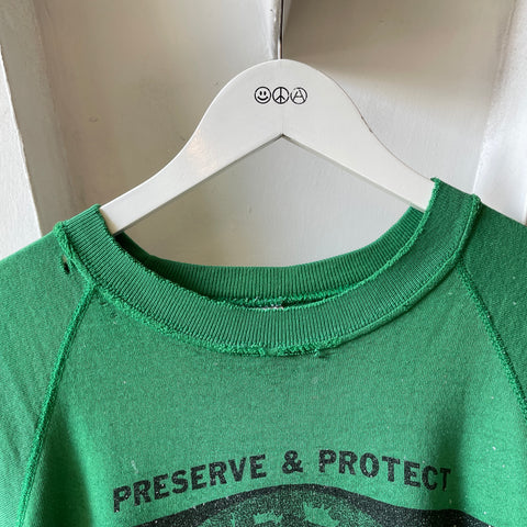 80’s Protect Sunriver Thrashed Crewneck Sweatshirt - XL