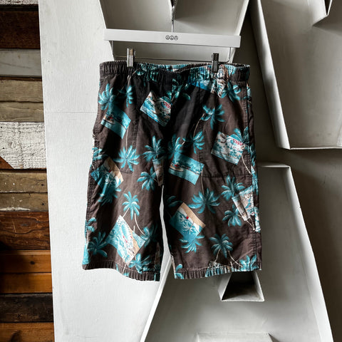 80’s Cotton Swim Trunks - 33” x 12”