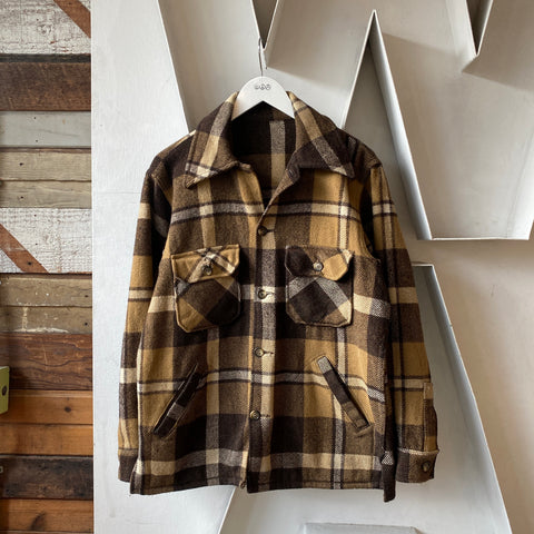 70’s Heavy Wool Flannel - Large
