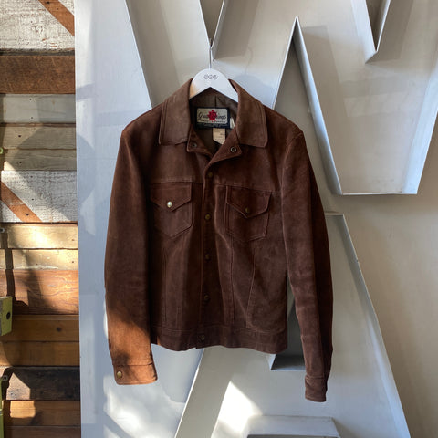 70's Suede Trucker - Large
