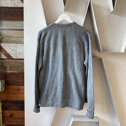 80’s Jantzen Grey Cardigan - Large