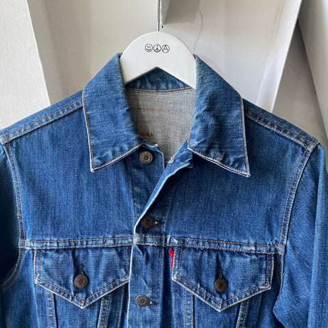 70's Dark Levis Trucker - Medium