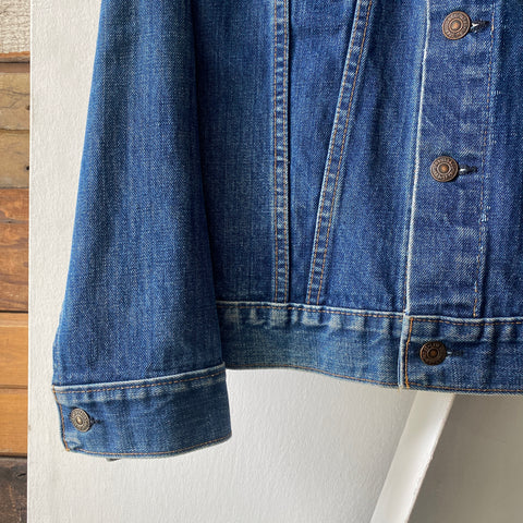70's Dark Levis Trucker - Medium