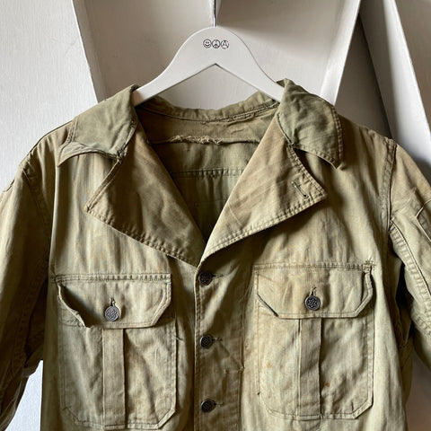 WW2 Military Modified HBT POW Jacket - Medium