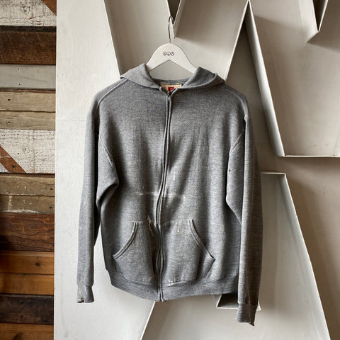 70’s Russell Zip-Up Hoodie - Medium