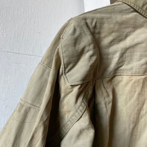 WW2 Military Modified HBT POW Jacket - Medium