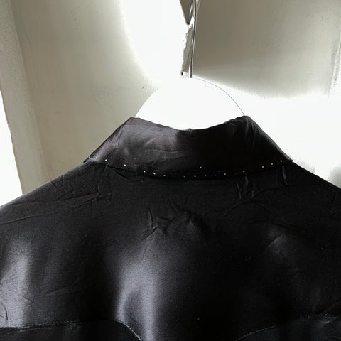 70’s Silk Western Shirt - XL
