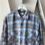 60's Ombre Faded Cotton Flannel - XL