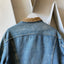 70’s Thrashed Lee Storm Rider Blanket Lined Denim Jacket - Large
