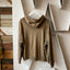60's Thermal Lined Zip-Up Sweatshirt - XL