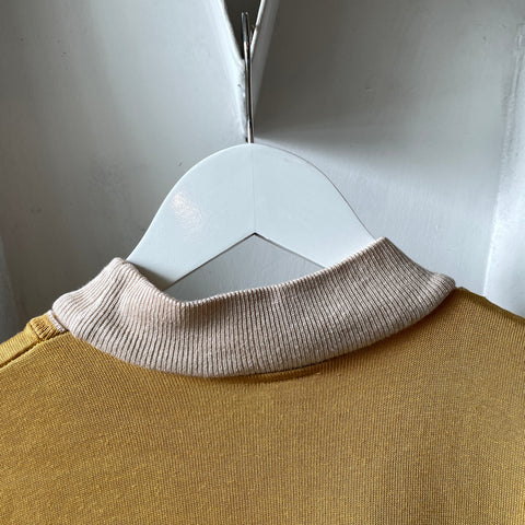 60’s Mock Neck Poly Tee - Medium