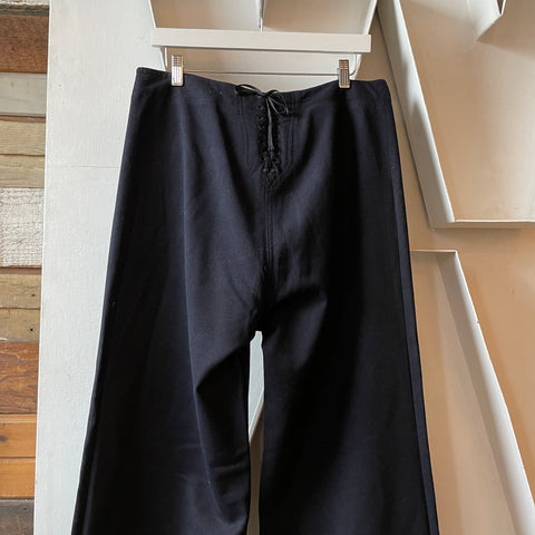 40’s USN Wool Utility Trousers - 33” x 32”