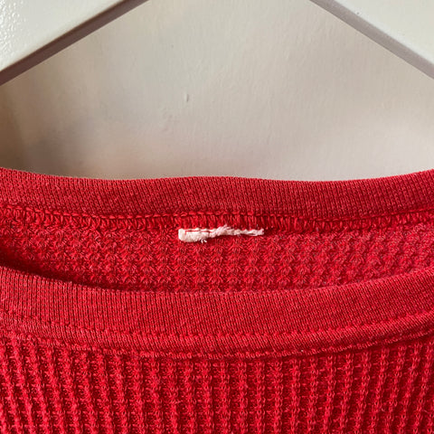 80’s Red Thermal Shirt - Large