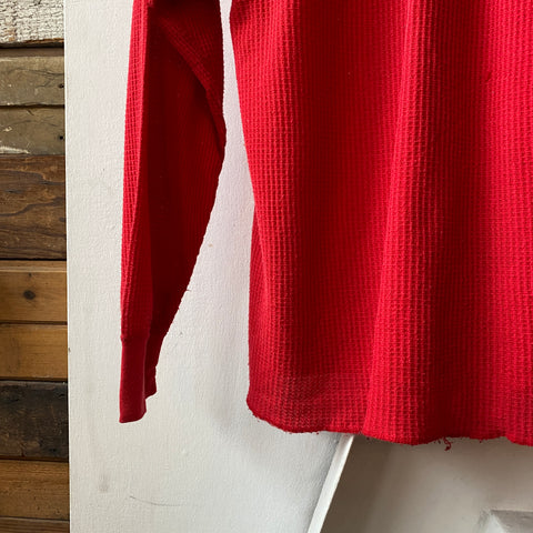 80’s Red Thermal Shirt - Large