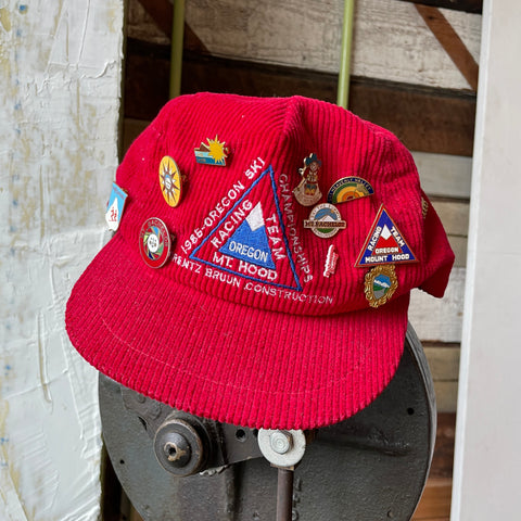 80’s Corduroy Mt. Hood Hat - OS