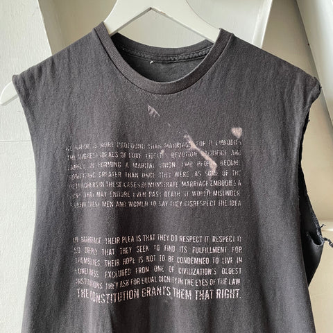 Y2K Gay Marriage Tank - Small