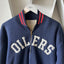 60’s Champion Quarter Zip Oilers Jacket - Medium