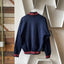 60’s Champion Quarter Zip Oilers Jacket - Medium