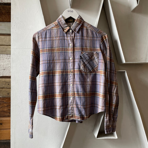 70’s Levi’s Big E Plaid Shirt - XS