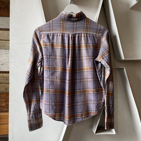 70’s Levi’s Big E Plaid Shirt - XS