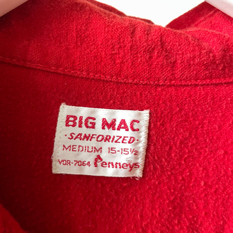 60’s Big Mac Sanforized Button Up - Medium