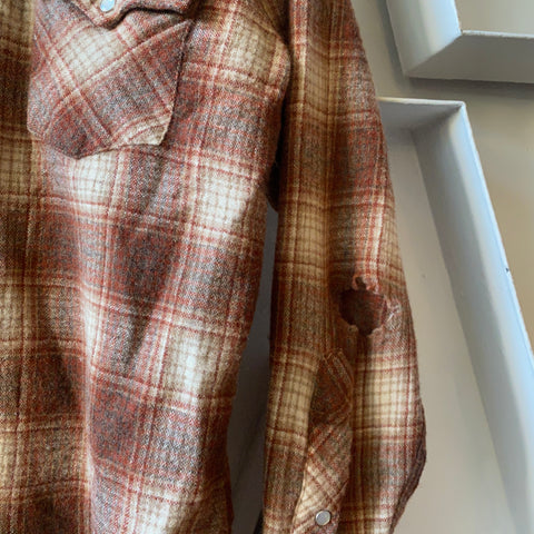 70's Wool Flannel - Medium