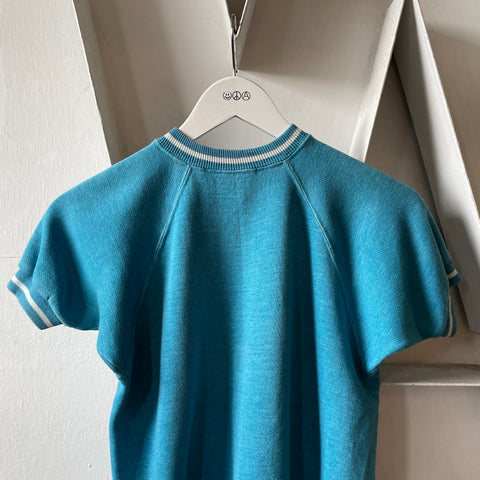 60’s Short Sleeve Ringer Sweatshirt - Small