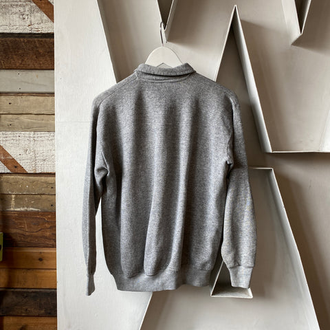 60’s Quarter Zip Sweatshirt - Large