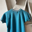 60’s Short Sleeve Ringer Sweatshirt - Small