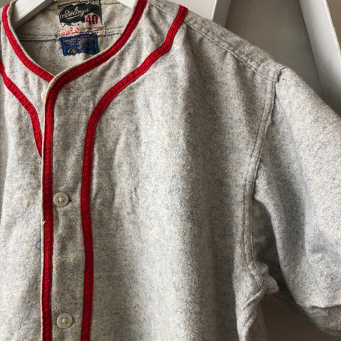 50's Rawlings Wool Baseball Jersey - M/L