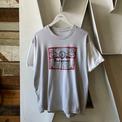 80’s Two Tone Budweiser Tee - Large