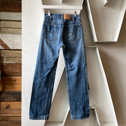 80’s Levi’s 501 Denim - 24” x 29”