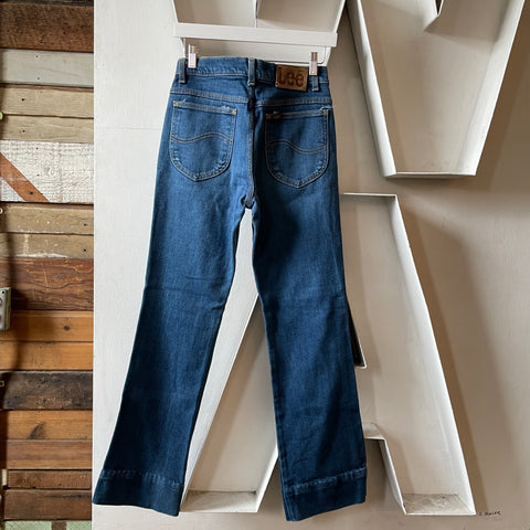 80’s Lee Rider Denim Flares - 27” x 30”