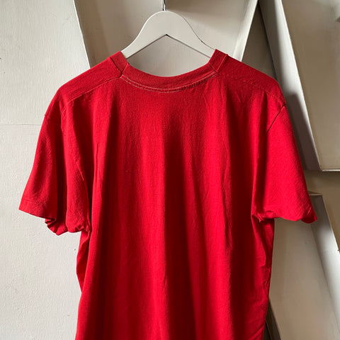 80’s Blank Pocket Tee - XL
