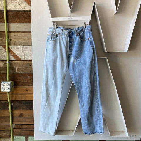 90's Levi's Two Tone 501 - 31” x 29”