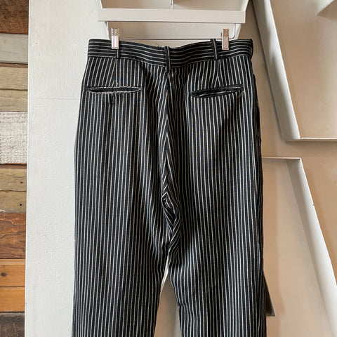 60’s Striped Trousers - 31” x 27.5”