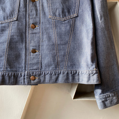 70’s Roebucks Selvedge Type 3 Denim Jacket - Large