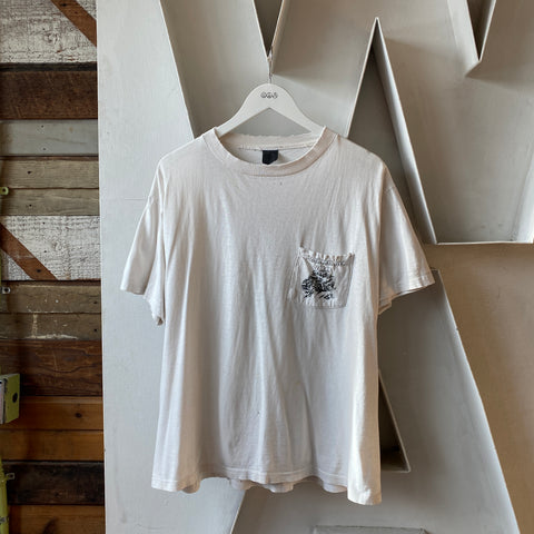 80’s 4x4 Pocket Tee - Large