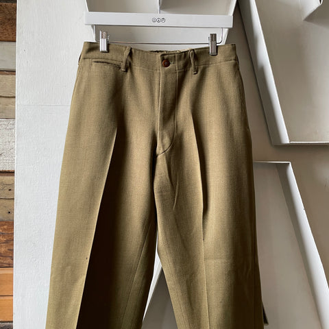 40’s Military Officer Trousers - 29” x 31”