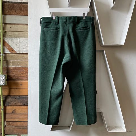 60’s Cropped Wool Hunting Pants - 36” x 24.5”
