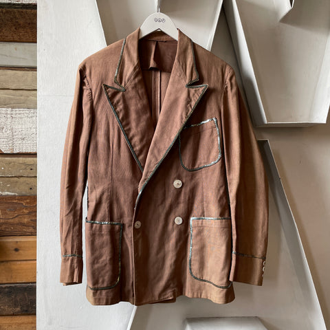 40’s Sequin Trimmed Blazer - Small