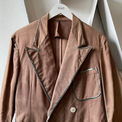 40’s Sequin Trimmed Blazer - Small