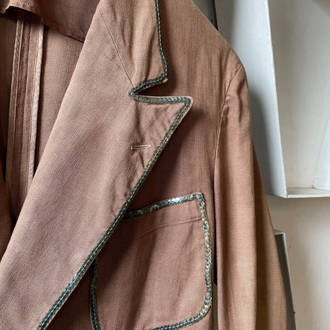 40’s Sequin Trimmed Blazer - Small
